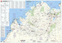 Kimberley Hema 1400 x 1000mm Supermap Laminated Wall Map