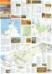 Kimberley Hema Map 1000 x 700mm Laminated Wall Map