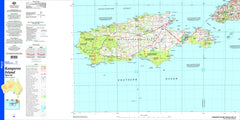 Kangaroo Island Special SI53-16 Topographic Map 1:250k