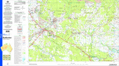 Katherine SD53-09 Topographic Map 1:250k