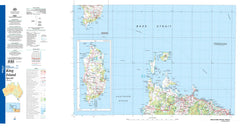 King Island Special SK55-01 Topographic Map 1:250k
