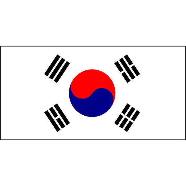 Korea (Republic of) 1800 x 900mm