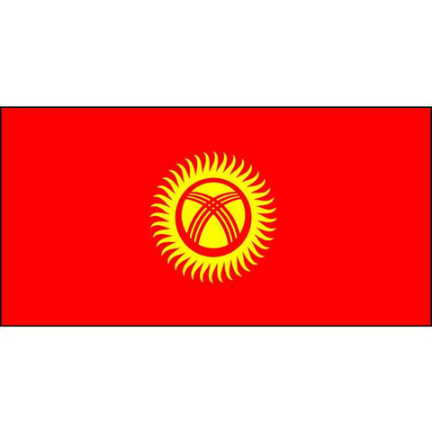 Kyrgyzstan Flag 1800 x 900mm