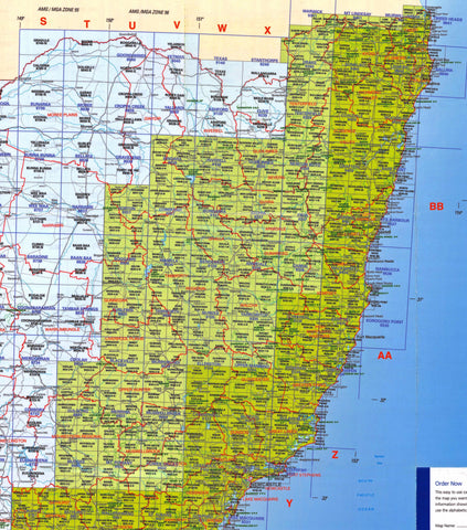 NSW 25k LPI Topographic Maps | Mapworld