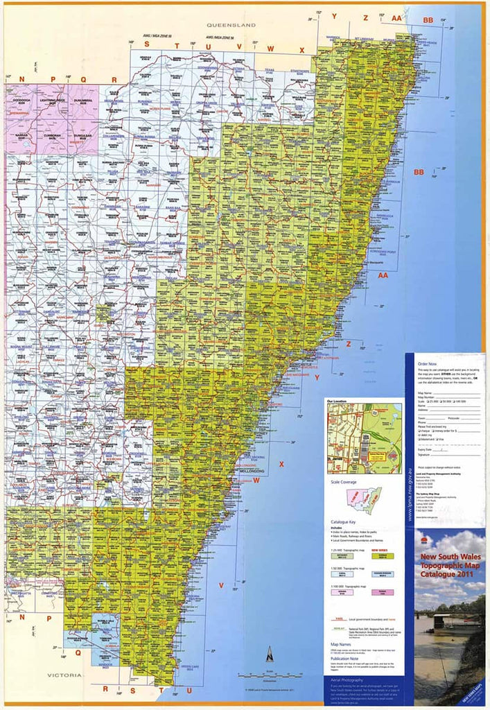 NSW 25k LPI Topographic Maps | Mapworld