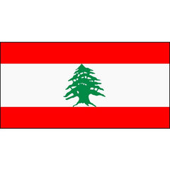 Lebanon Flag 1800 x 900mm