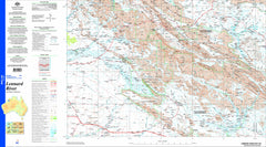 Lennard River SE51-08 1:250k Topographic Map