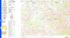 Lennis SG52-13 1:250k Topographic Map