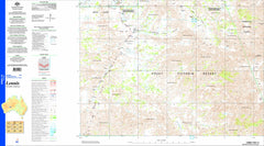 Lennis SG52-13 1:250k Topographic Map