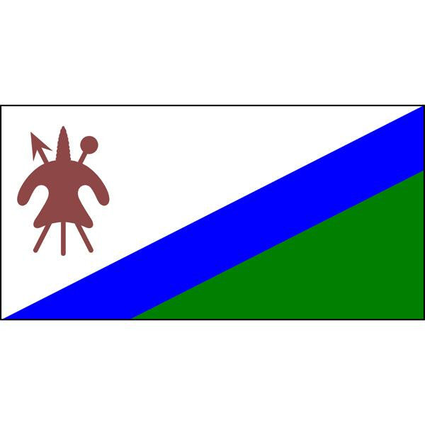 Lesotho Flag 1800 x 900mm