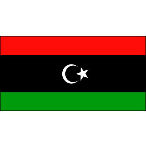 Libya Flag 1800 x 900mm