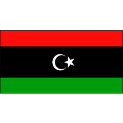 Libya Flag 1800 x 900mm