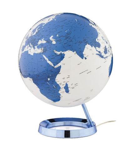 Light & Colour Hot Blue Atmosphere Illuminated 30cm Globe