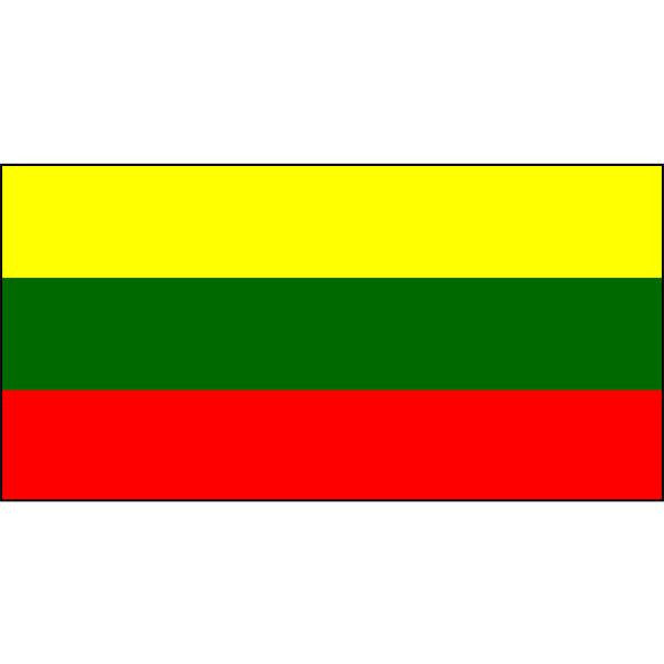 Lithuania Flag 1800 x 900mm