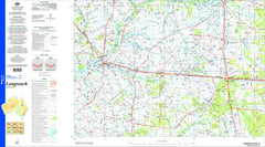 Longreach SF55-13 Topographic Map 1:250k