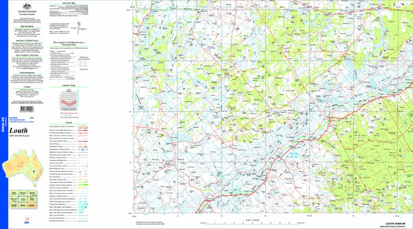 Louth SH55-09 Topographic Map 1:250k