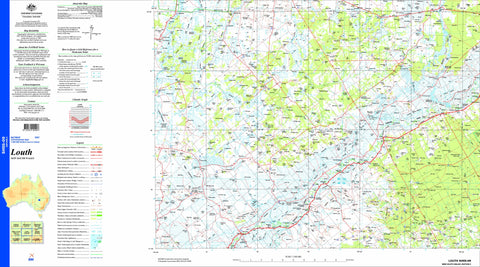 Louth SH55-09 Topographic Map 1:250k