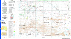 Lucas SF52-02 1:250k Topographic Map