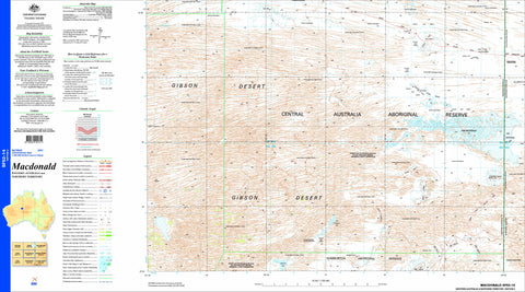 Macdonald SF52-14 1:250k Topographic Map