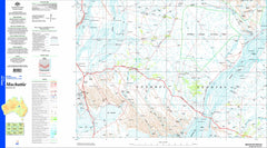 Machattie SG54-02 Topographic Map 1:250k