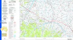 Mckinlay SF54-07 Topographic Map 1:250k
