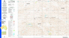 McLarty Hills SE51-15 1:250k Topographic Map