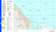 Medusa Banks SD52-10 1:250k Topographic Map