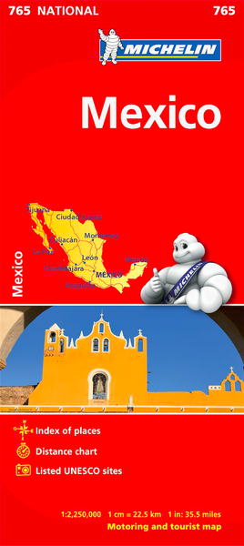 Mexico Michelin Map