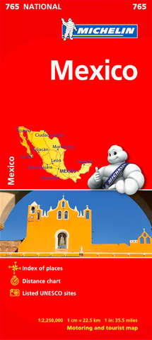 Mexico Michelin Map