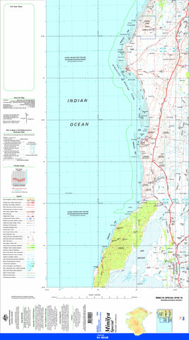 Minilya Special SF49-16 1:250k Topographic Map