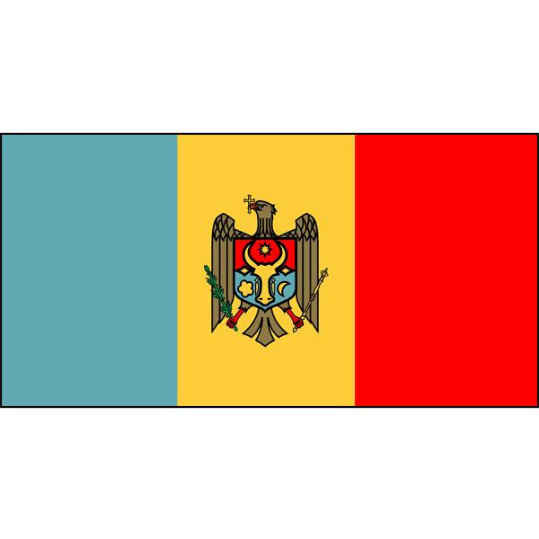 Moldova (Republic of) Flag 1800 x 900mm