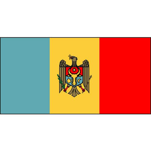 Moldova (Republic of) Flag 1800 x 900mm