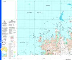 Montague Sound Special SD51-12 1:250k Topographic Map