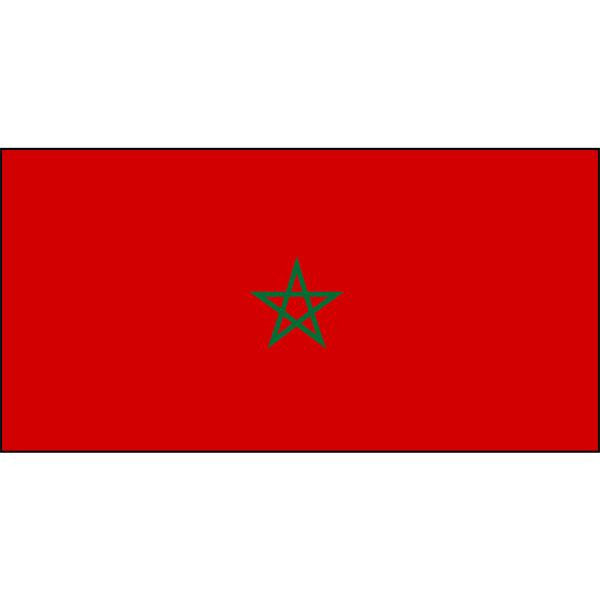 Morocco Flag 1800 x 900mm