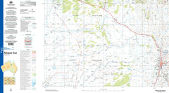 Mount Isa SF54-01 Topographic Map 1:250k