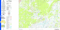 Mount Marumba SD53-06 Topographic Map 1:250k