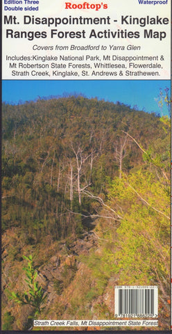 Mt.Disappointment - Kinglake Ranges Forest Activities Map Rooftop