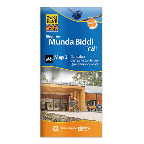 Munda Biddi Trail Map 2 – Dandalup Campsite to Harvey - Quindanning Road