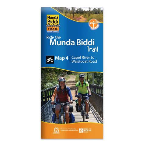 Munda Biddi Trail Map 4 – Capel River to Waistecote Road