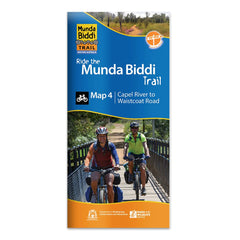 Munda Biddi Trail Map 4- Harvey - Capel River to Waistecote Road