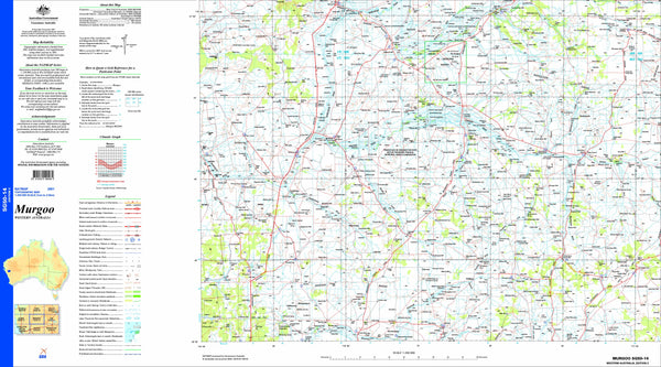 Murgoo SG50-14 1:250k Topographic Map