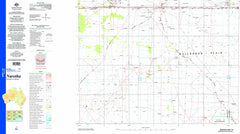 Naretha SH51-16 1:250k Topographic Map