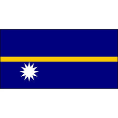 Nauru Flag 1800 x 900mm
