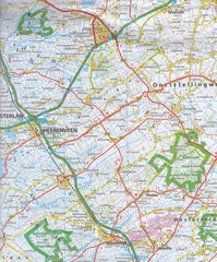 Netherlands Hallwag Map