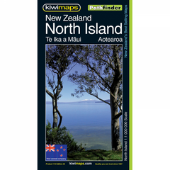 New Zealand North Island Kiwimaps Folded Map