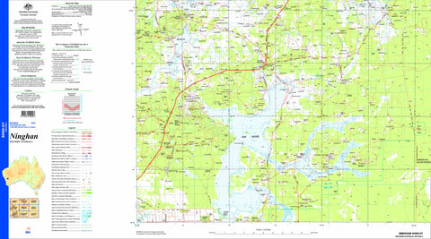 Ninghan SH50-07 1:250k Topographic Map