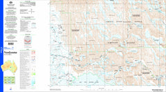 Noolyeana SG53-16 Topographic Map 1:250k