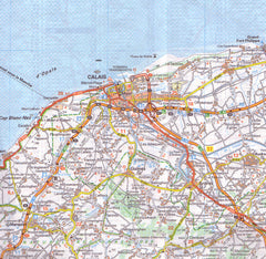Nord Pas de Calais, Picardie 511 France Michelin Map