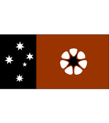 Northern Territory NT State Flag  (knitted) 900 x 450mm