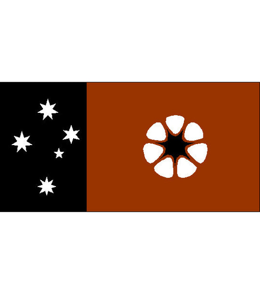 Northern Territory NT State Flag  (knitted) 2740 x 1370mm